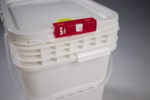 Life Latch Square Pail
