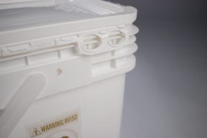 Life Latch Square Pail