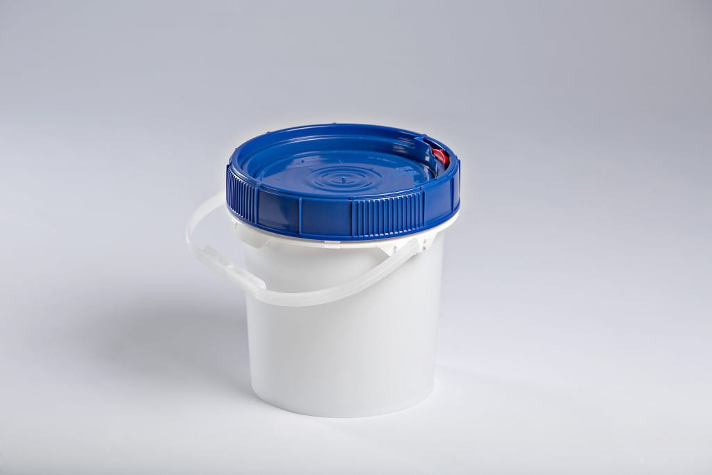 ROP2110-WP RightPail ™ 1 Gallon Open Head Plastic Bucket - Plastic