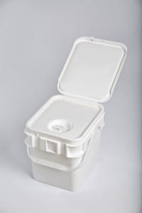 Life Latch Square - 4 Gallon