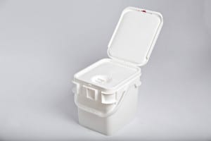 Life Latch Square - 4 Gallon