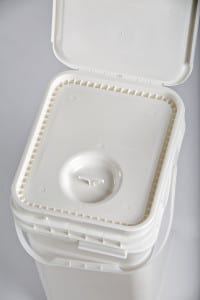 Life Latch Square - 6.5 Gallon
