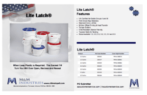 Lite Latch Info Sheet