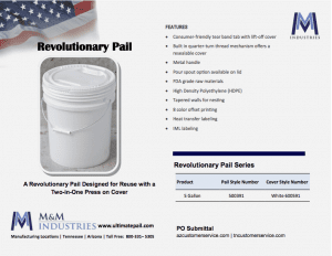 Revolutionary Pail Info Sheet