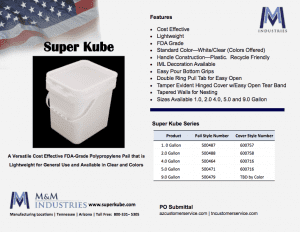 Super Kube Info Sheet