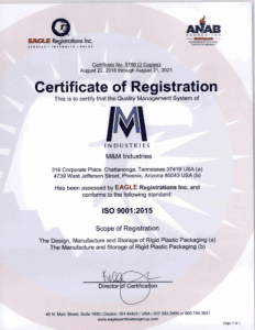 ISO Certificate 2018