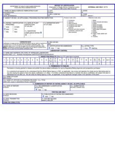 IMS - Report of Certification
